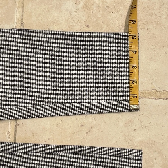 LOFT Gray Houndstooth Skinny Tailored High Waisted Fitted Leg - Picture 5 of 15